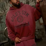 Sweats à capuche YoungLA Gold’s Iron Legacy ornés d’un blason